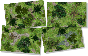 endless terrain battlemap set